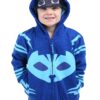 PJ Masks Boys' Toddler Gekko and Catboy Hoodie 4T Blue Long Sleeve 9 91JQzaPqBFL