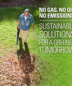 Greenworks 40V (110 MPH / 390 CFM) Cordless Axial Blower, 3.0Ah Battery and Charger Included LB-390 3Ah Battery and Charger 21 91JToG3bk S