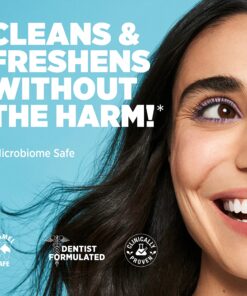 Lumineux Clean & Fresh Mouthwash 16 Oz. 2 Pack - Certified Non-Toxic - Fresh Breath in 14 Days - Fluoride Free, NO Alcohol, Artificial Colors, SLS Free, Dentist Formulated 16 Fl Oz (Pack of 2) 10 91JVQZM6BYL