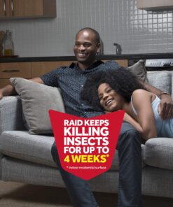 Raid Ant & Roach Killer Spray For Listed Bugs, Keeps Killing for Weeks, Lavender Scent 12 Ounce (Pack of 1) 12 Ounce (Pack of 1) 14 91JZPBrZZ3L