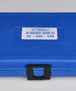 Fowler 52-432-246-0 Machinist Hardened Steel Square Set, 2", 3",4",and 6" Blade Size 13 91JcDLOLcYL