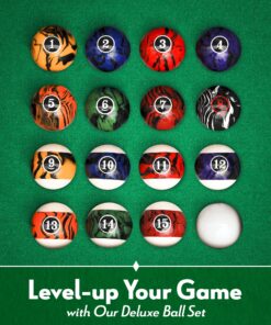 Alternative view of ISZY Billiards Dark Marble 2, 1/4 "