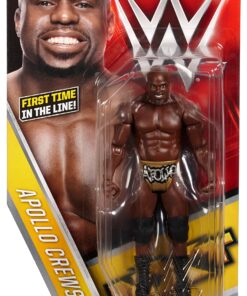 WWE MATTEL Basic Apollo Crews Figure 8 91JsUGf9dWL
