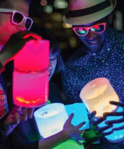 MPOWERD Luci Color Essence: Solar Inflatable Light with 8 Colors + Color Cycle to Set The Mood, Last 8 Hours, Matte Finish, No Batteries Needed, Waterproof Older Model 19 91JssWbfh3L