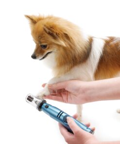 Oster Gentle Paws Less Stress Dog and Cat Nail Grinder, 2 Speed (078129-600-000) Blue 25 91JwQgoEptL