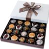Christmas Chocolate Gift Baskets, 20 Cookie Chocolates Box, Covered Cookies Holiday Gifts Sets, Family Food Delivery Ideas, Prime Gourmet Candy Basket, For All Couples Families Adults Men Women Mom 23 91K1628JKjL