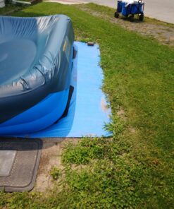 Grizzly Tarps by B-Air 8' x 10' Large Multi-Purpose Waterproof Heavy Duty Poly Tarp with Grommets Every 36", 8x8 Weave, 5 Mil Thick, for Home, Boats, Cars, Camping, Protective Cover, Blue 8' x 10' 57 91K1hsqOAEL