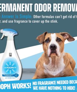 Pooph Pet Odor Eliminator, 32oz Spray - Dismantles Odors on a Molecular Basis, Dogs, Cats, Freshener, Urine, Poop, Pee, Deodorizer, Natures, Puppy, Fresh, Clean, Furniture, Potty, Safe Pet Odor Eliminator - 32 oz Spray 20 91K3EGXFYiL