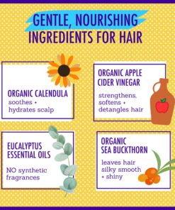 California Baby Eucalyptus Ease Hair Conditioner | 100% Plant-Based | Softens & Detangles | Eucalyptus Scent | Conditioner For Dry Hair | Allergy-Friendly | Baby Conditioner & Kids Conditioner | 251 mL / 8.5 oz. 14 91K5oOaBWGL