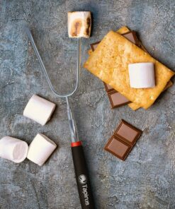 Alternative view of Tapirus Marshmallow Roasting Sticks | Set of 4 Extra Long Retractable Campfire Sticks | Protect Kids with Insulated Handles | Extendable Smore & Hot Dog Skewers | Heavy Duty Metal Camping Accessory