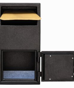 Templeton Safes Large Depository Drop Slot Safe with Electronic Keypad Combination with Key Backup, 1.4 CBF Large - 1.4 CBF 11 91K89Ax8UyL