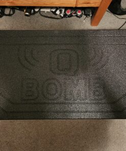 QPower Q Bomb Series 15 Inch Ported Car Subwoofer Sub Box Enclosure with Dual Vented Chamber Design and Black Bed Rhino Liner Spray Finish, Black 27 91K8O56TjmL