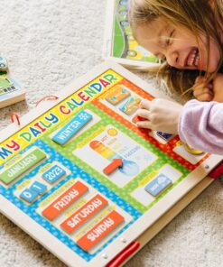 Melissa & Doug My First Daily Magnetic Activities Calendar For Kids, Weather And Seasons Calendar For Preschoolers and Ages 3+ (Pack of 1) 27 91K9snA83xL