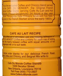 Cafe Du Monde Coffee with Chicory, 15-Ounce (Pack of 2) 15 Ounce (Pack of 2) 19 91KCcNWrrkL