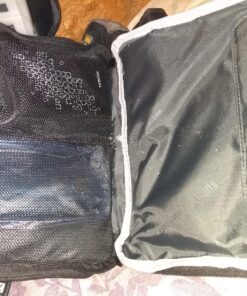 BUBM Double Layer Electronics Organizer, Travel Gadget Bag for Cables, Memory Cards, Flash Hard Drive and More, Fit for iPad or Tablet(up To 9.7")--Large, Gray Large,2-layer 23 91KFD8ilrgL