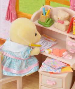 Calico Critters Yellow Labrador Family, Dolls, Dollhouse Figures, Collectible Toys 17 91KQodggVML