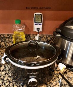 Crock-Pot 4-Quart Manual Slow Cooker, Black 21 91KTcqWPvXL