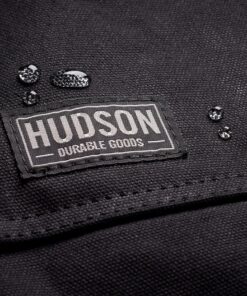 Hudson Durable Goods - Waxed Canvas Apron - Black Apron for Men and Women - With Pockets & Crossback 27 91KUvGR4WfL
