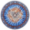 Stained Glass Panel - The Holy Spirit Round Stained Glass Window Hangings - Art Glass Window Treatments 34 91KXwOqgH8L