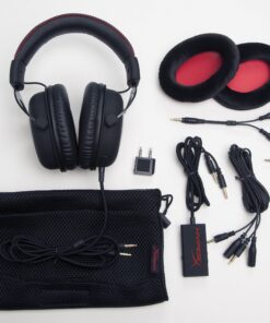 HyperX Cloud Gaming Headset for PC, Xbox One¹, PS4, PS4 PRO, Xbox One S¹, Nnintedo Switch (KHX-H3CL/WR) - Black 53 91KZGrrz jL