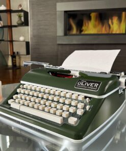 The Oliver Typewriter Company Timeless Manual Typewriter, Olive 14 91KdK54icdL