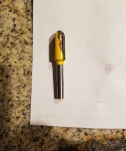 YONICO Round Nose Core Box Router Bit Set 3 Bit 1/4-Inch Shank 14360q Long Reach Core Box Set - 1/4" Shank 8 91KgZk0jOL