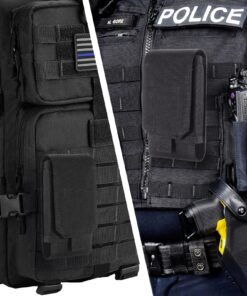 Urvoix Black Army Camo Molle Bag for Mobile Phone Belt Pouch Holster Cover Case Size L 33 91KjZ8hojML