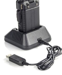 Alternative view of BTECH USB Smart Charger (9-10.8V) Transformer Cable for BaoFeng, BTECH BF-F8HP, UV-82HP, UV-5R, UV-5X3 (CH-5, CH-8, etc. Charger Base Compatible) 10V Charger USB Power Cable