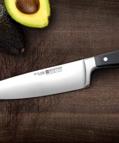 WÜSTHOF Classic 8 Inch Chef’s Knife,Black,8-Inch 30 91KorJI0WFL