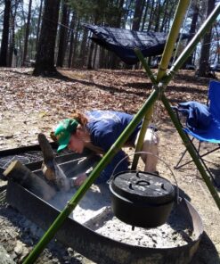 Camp Chef 12 Qt Seasoned Cast Iron Dutch Oven 47 91KplvdaKL