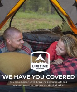 TETON Sports Mammoth Queen Size Sleeping Bag- Double Sleeping Bag – A Warm Bag The Whole Family can Enjoy – Great Sleeping Bag for Camping, Hunting and Base Camp. Compression Sack Included Grey Mammoth 20F 23 91KqhGzeFbL