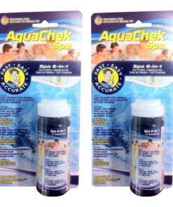 AquaChek 552244-02 Spa 6-in-1 Test Strips (2 Pack) 2-Pack
