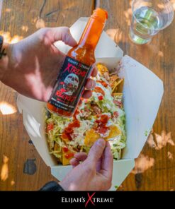 Alternative view of Elijah's Xtreme Regret Hot Sauce - Carolina Reaper and Trinidad Scorpion - The 2 Hottest Peppers in the World for an Extreme Fiery Heat