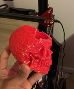 HATCHBOX 1.75mm Red PLA 3D Printer Filament, 1 KG Spool, Dimensional Accuracy +/- 0.03 mm, 3D Printing Filament 42 91Kz85ytocL