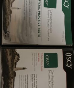 (ISC)2 CISSP Certified Information Systems Security Professional Official Study Guide & Practice Tests Bundle 8 91L54XB7JL