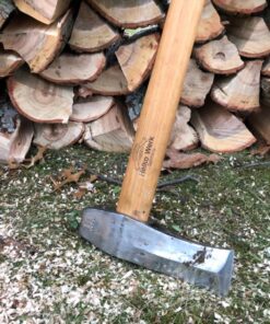 1844 Helko Werk Germany Classic Nordic Splitting Axe - Made in Germany for Splitting Wood and Splitting Rounds and Heavy Duty Firewood, Scandinavian Axe - Head 5.5 lbs, Handle 31 in. (Nordic) #13521 20 91L8qUobl8L