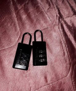 Master Lock Set Your Own Combination Luggage Lock, 2 count (Pack of 1), Black 2 count (Pack of 1) 51 91L9W4BsTRL