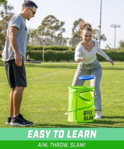 GoSports Disc Slam Flying Disc Game Set, with 2 Discs and Case Classic Disc Slam 13 91LQRbs 9WL