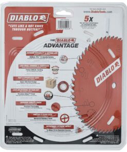 Diablo by Freud D1060X 10" x 60 Tooth Fine Finish Saw Blade 10" 16 91LSzD3cH1L