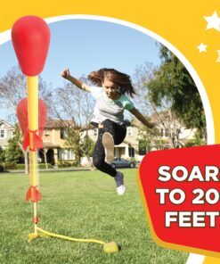 Alternative view of Stomp Rocket Original Ultra Rocket Launcher for Kids - Soars 200 Ft - 4 High Flying Rockets and Adjustable Launcher - Fun Outdoor Toy and Gift for Boys or Girls Age 5+ Years Old Ultra 4 Rockets