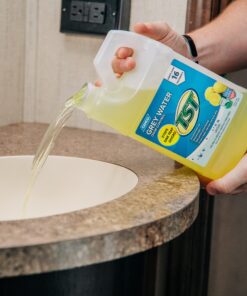 Alternative view of Camco TST Camper/RV Grey Water Odor Control | Removes Grease Buildup in Gray Water Tank, Sink & Shower Drains | 4oz Treats 40-Gal Holding Tank | Safe Septic Tank Treatment | Lemon Scent, 64 oz (40256) 64 Ounce Single