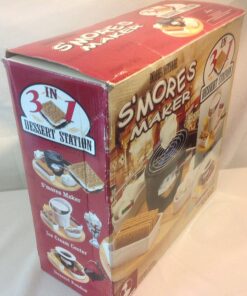 SMORES MAKER - Indoor/Outdoor 3-in-1 Dessert Station (S'mores, Fondue, Ice Cream) 9 91LYocP76L
