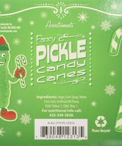 Fancy Pickle flavored Candy Canes, 3.8 OZ 10 91LYpfMMiQL