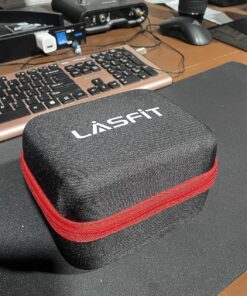 LASFIT AIR CR1 Tire Inflator Portable Air Compressor, 2in1 150PSI Cordless 12V DC Electric Auto Pump w/Digital Pressure Gauge, 3X Fast Inflation, 7800mAH Battery, LED Light for Car Bike Motorcycle Black 47 91LfpyXXhKL