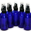 Vivaplex 2 oz Glass Bottles, with Black Fine Mist Sprayers, Cobalt Blue, 12-Count 31 91LhvuTBPEL