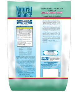 Alternative view of Natural Balance Limited Ingredient Diets Sweet Potato & Chicken Formula Small Breed Bites Dry Dog Food - 4.5 lb 4.5 Pound (Pack of 1)
