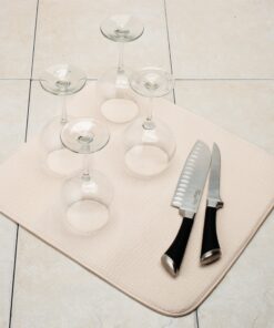 Norpro Mircofiber Drying Dish Mat, 16 x 18-inch, Beige 8 91Ljl5oLTkL