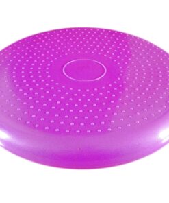 AppleRound Air Stability Wobble Cushion with Hand Pump, 13.5in/34cm Diameter, Balance Disc for Adult, Sensory Wiggle Seat for Kid Purple 9 91LqHLC2VhL