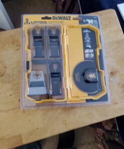 DEWALT Oscillating Tool Blades Kit, 5 Piece (DWA4216) 35 91LtRu7TpdL