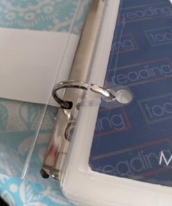 Filexec Products 1-Inch 3 Ring Binder, Clear, Pack of 2 (50297-64223) 12 91LubIreMEL